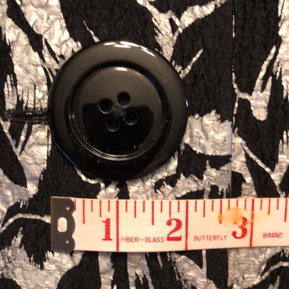 Joseph Ribkoff black and silver jacket Size 10 - Picture 11 of 12